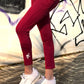 Urban Leggings Nero & Ciliegio