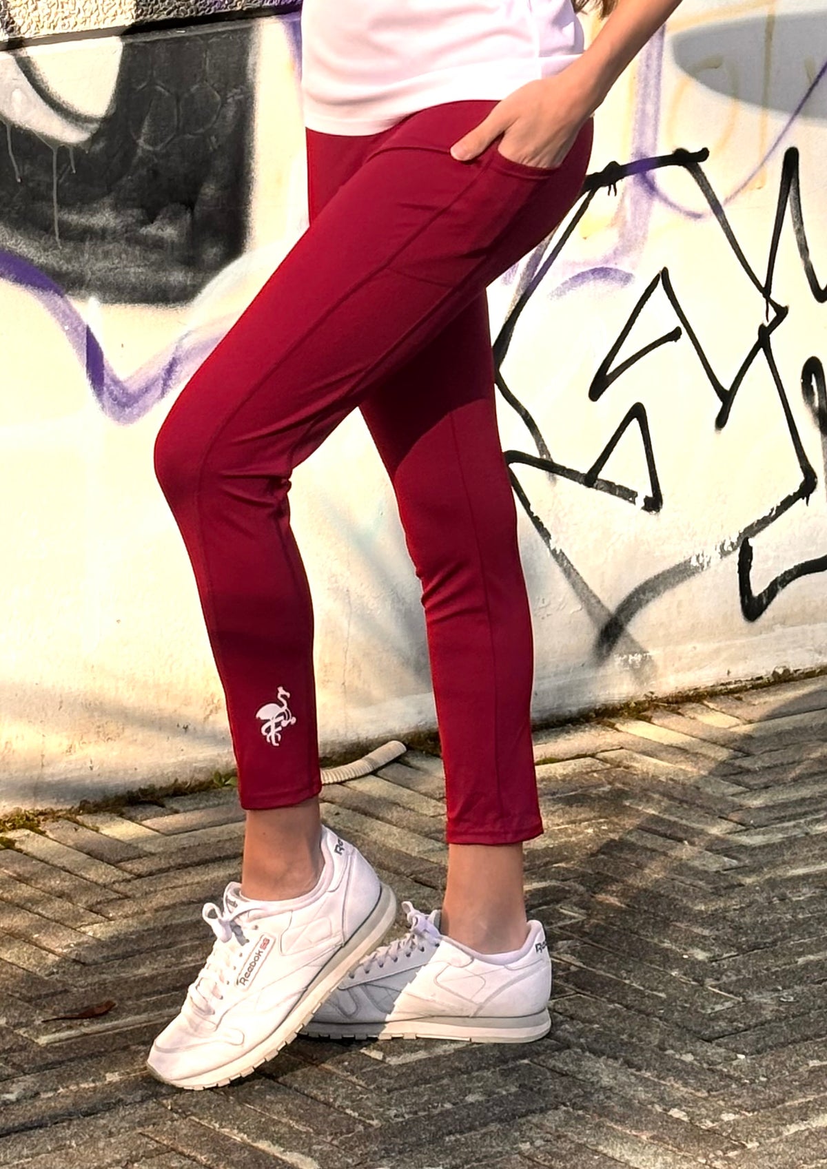 Urban Leggings Nero & Ciliegio