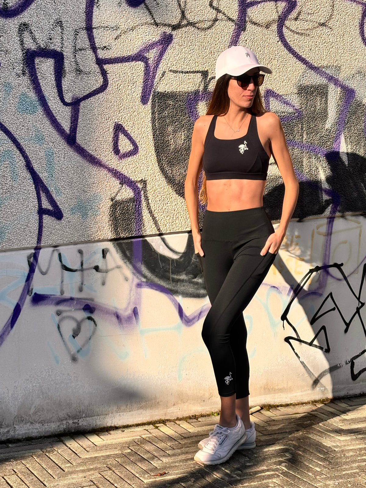 Urban Leggings Nero & Ciliegio