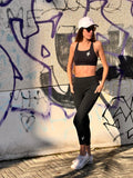 Urban Leggings Nero & Ciliegio