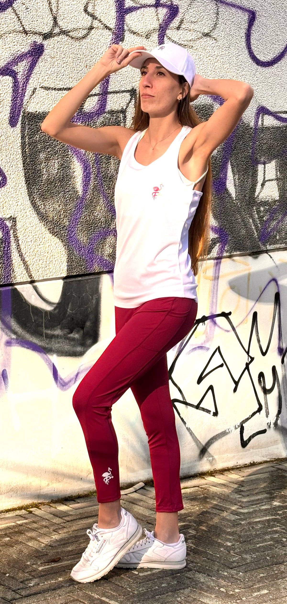 Urban Leggings Nero & Ciliegio