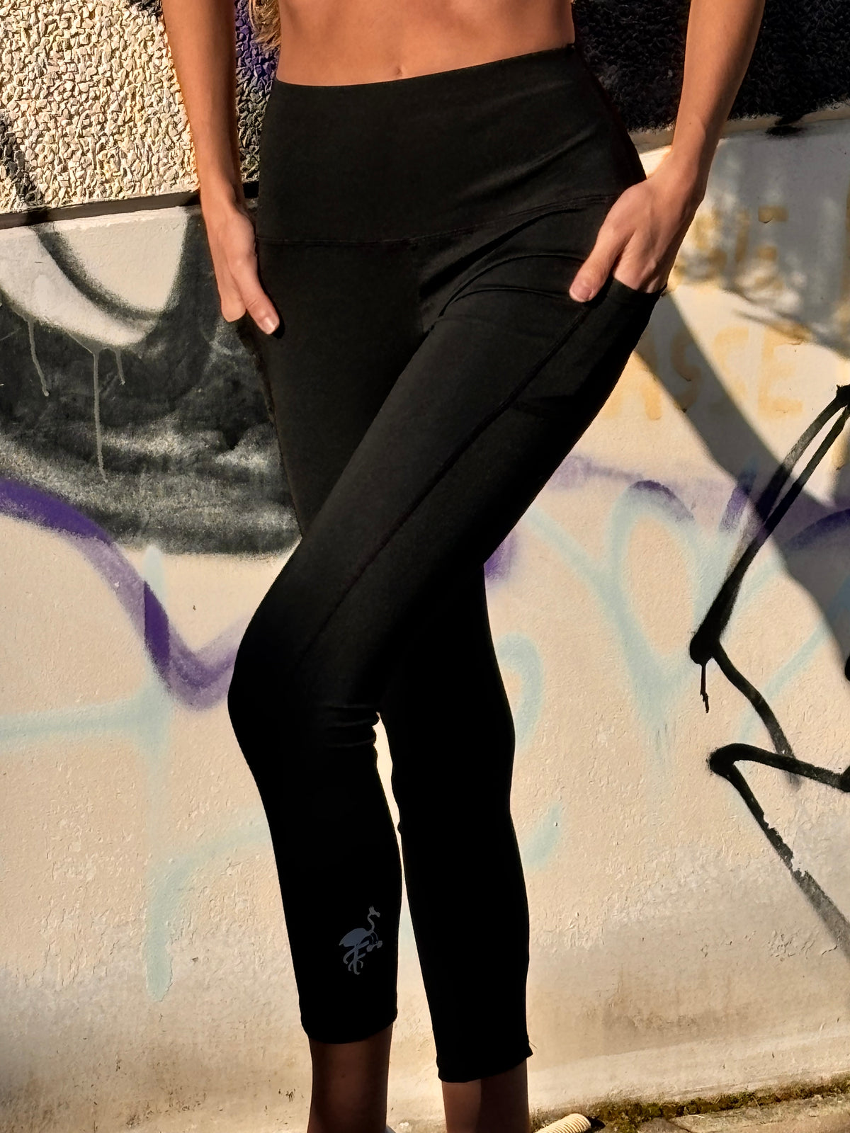 Urban Leggings Nero & Ciliegio