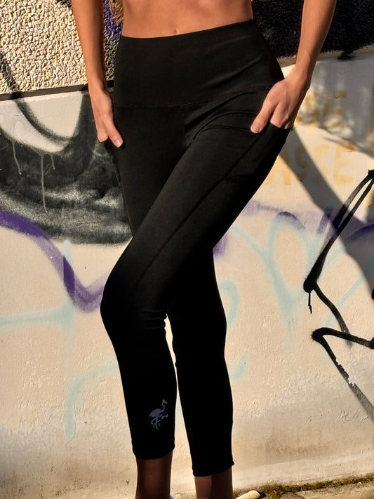 Urban Leggings Nero & Ciliegio