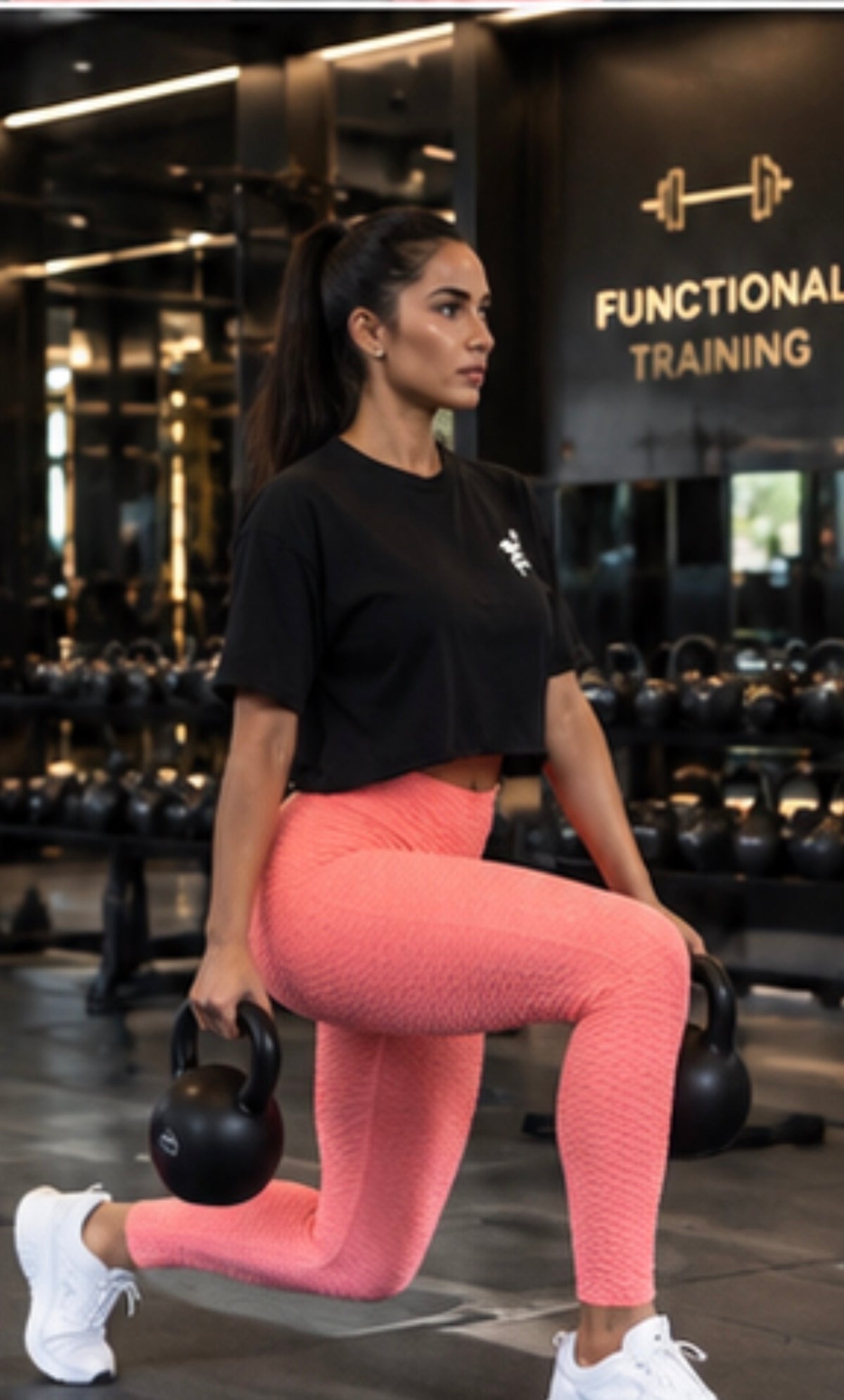 leggings - ORANGE