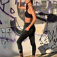 Urban Leggings Nero & Ciliegio