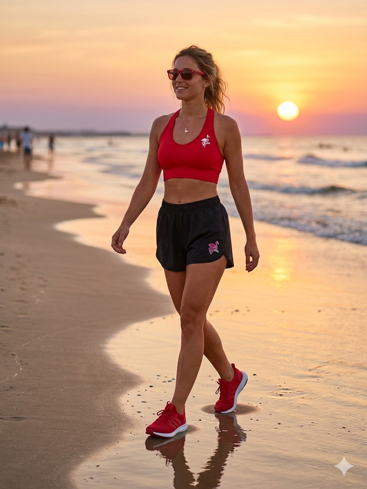 TOP bra Rosso