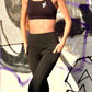 Urban Leggings Nero & Ciliegio