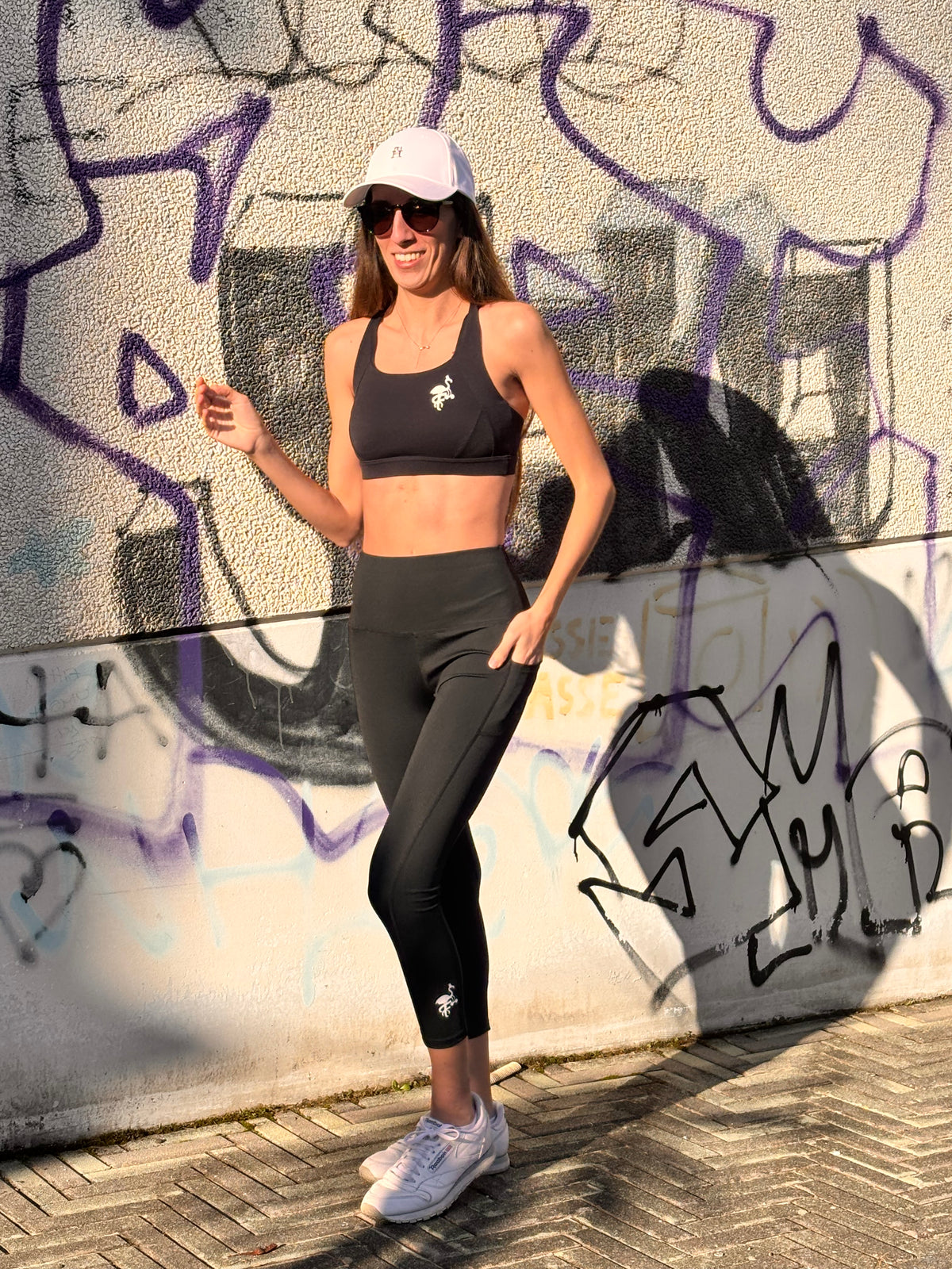 Urban Leggings Nero & Ciliegio