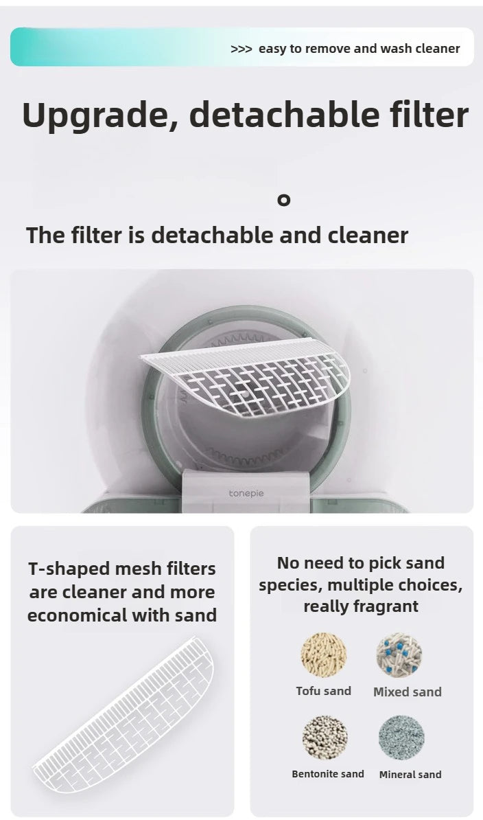 Lettiera Automatica   - Smart Cat Litter Box